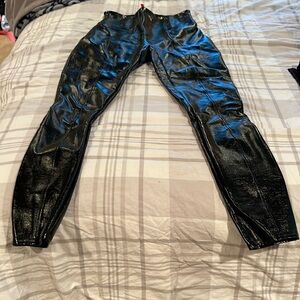 Like New Spanx Vinyl legging sz Small